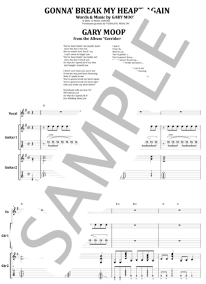 ゲイリー・ムーア | 楽譜一覧 - Piascore 楽譜ストア