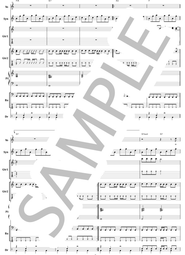 楽譜】サザンオールスターズ / ミス・ブラニュー・デイ バンド・スコア