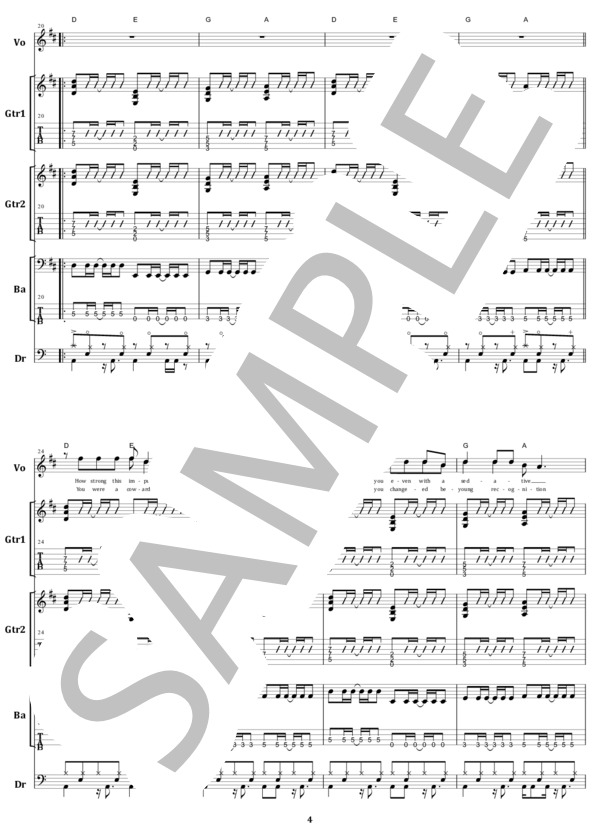 楽譜】Hi-STANDARD / MAXIMUM OVERDRIVE バンド・スコア 楽譜 / Hi