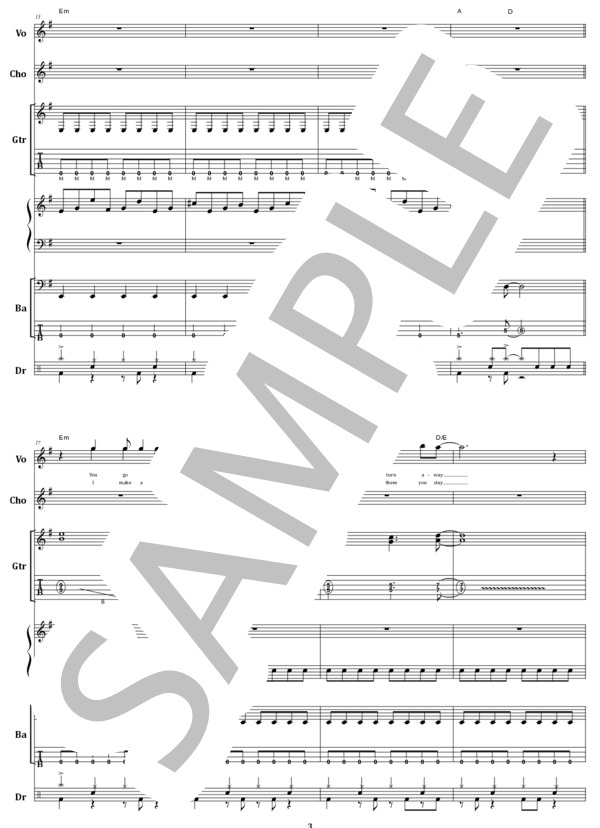 楽譜】SHOT IN THE DARK バンド・スコア from68 / BOWWOW (バンド