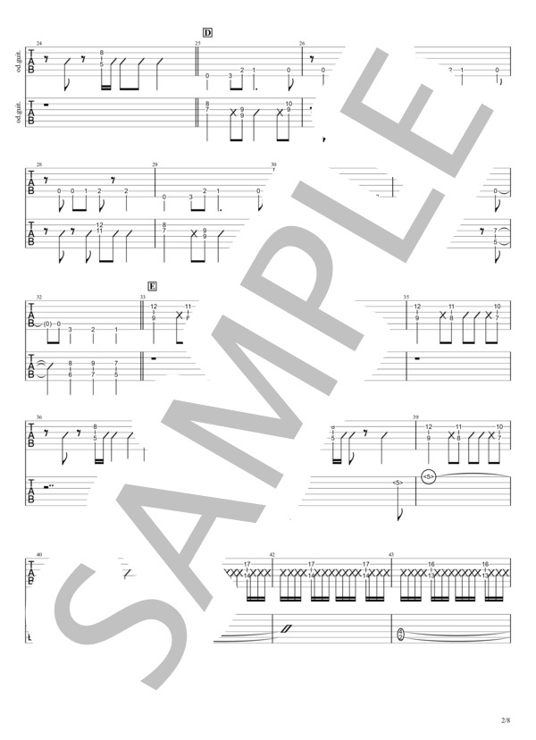 楽譜】 喧嘩上等 / 氣志團 (エレキギター / 中級) - Piascore 楽譜ストア