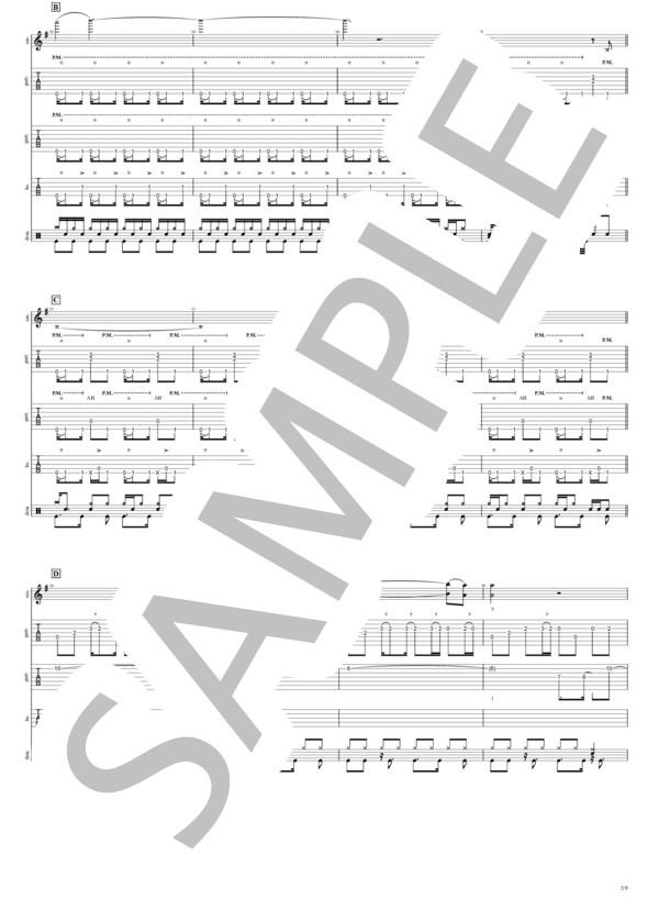 楽譜】OBSCURE / DIR EN GREY (バンドスコア / 中級) - Piascore 楽譜