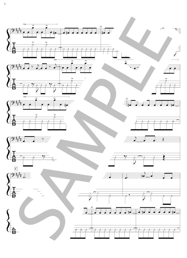 楽譜】BLACK MEMORY / THE ORAL CIGARETTES (エレキベース / 初〜中級