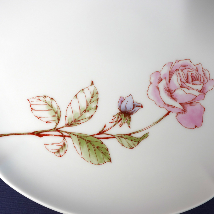 Noritake[ノリタケ] コンテンポラリーファインチャイナ ローズ 大皿