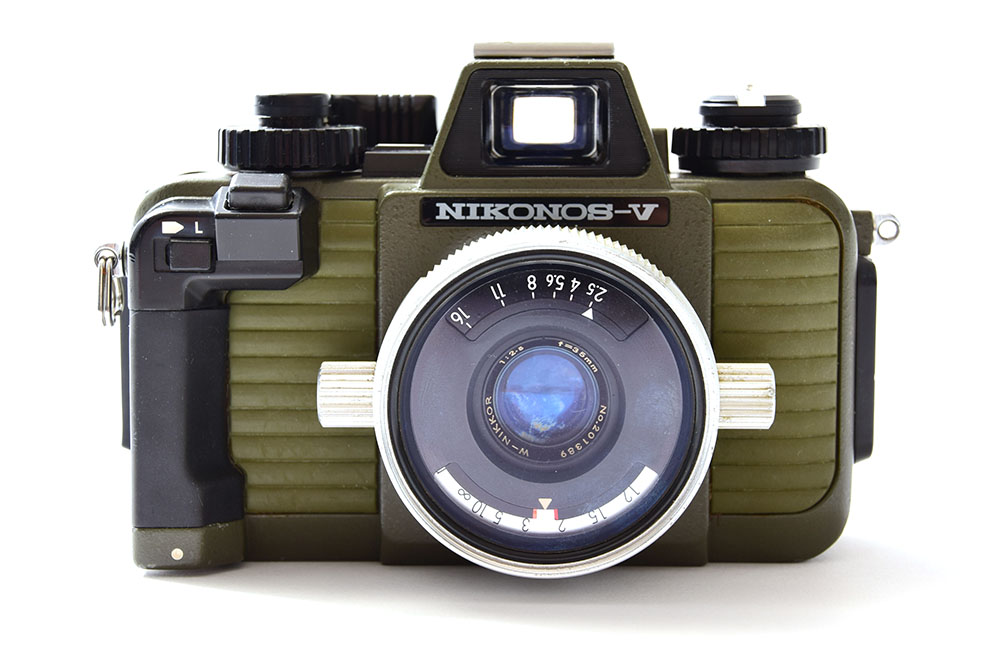 ニコン ニコノスV モスグリーン+ニッコール35mmF2.5 中古カメラ
