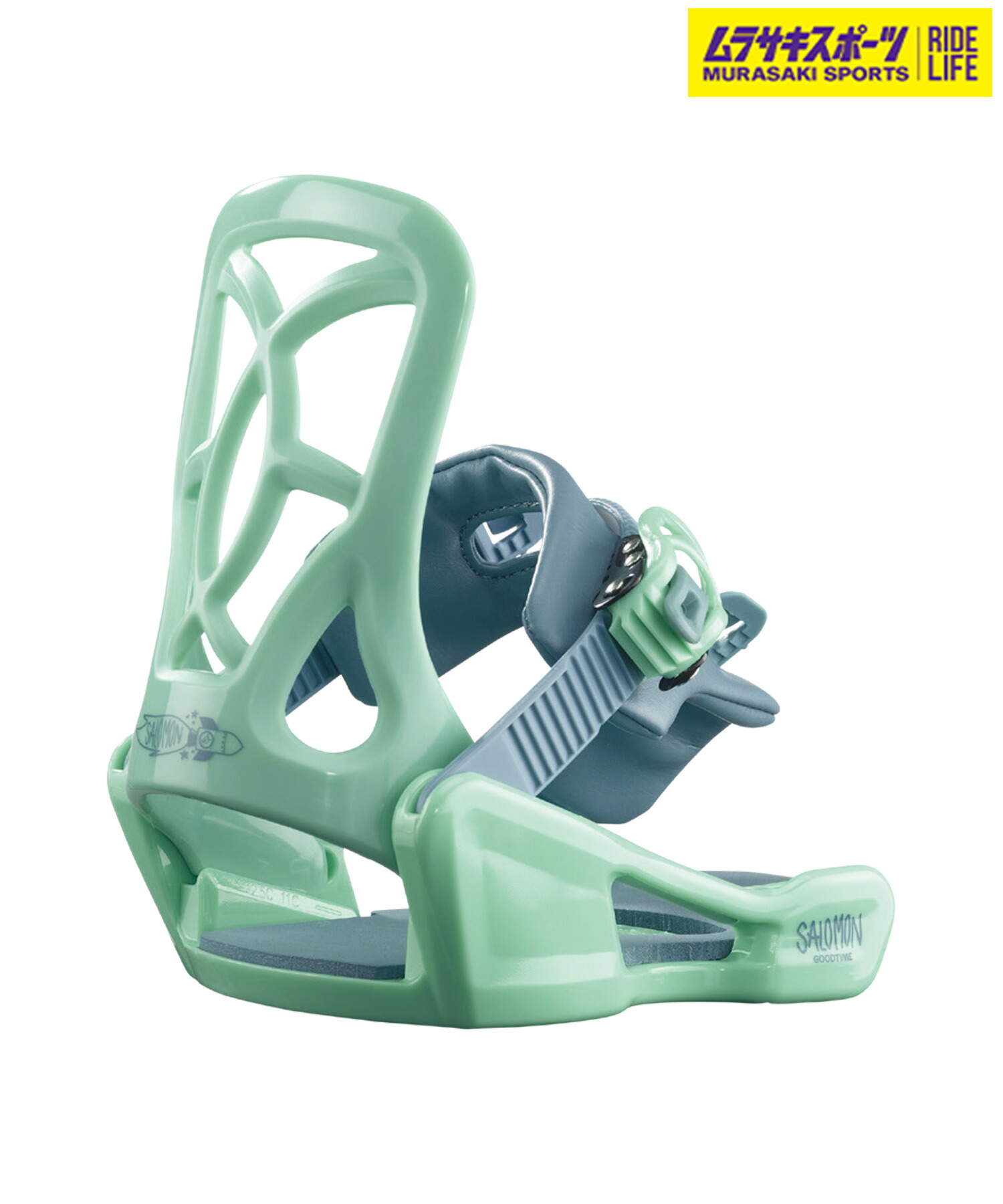 楽天市場】SALOMON サロモン スノーボード バインディング キッズ