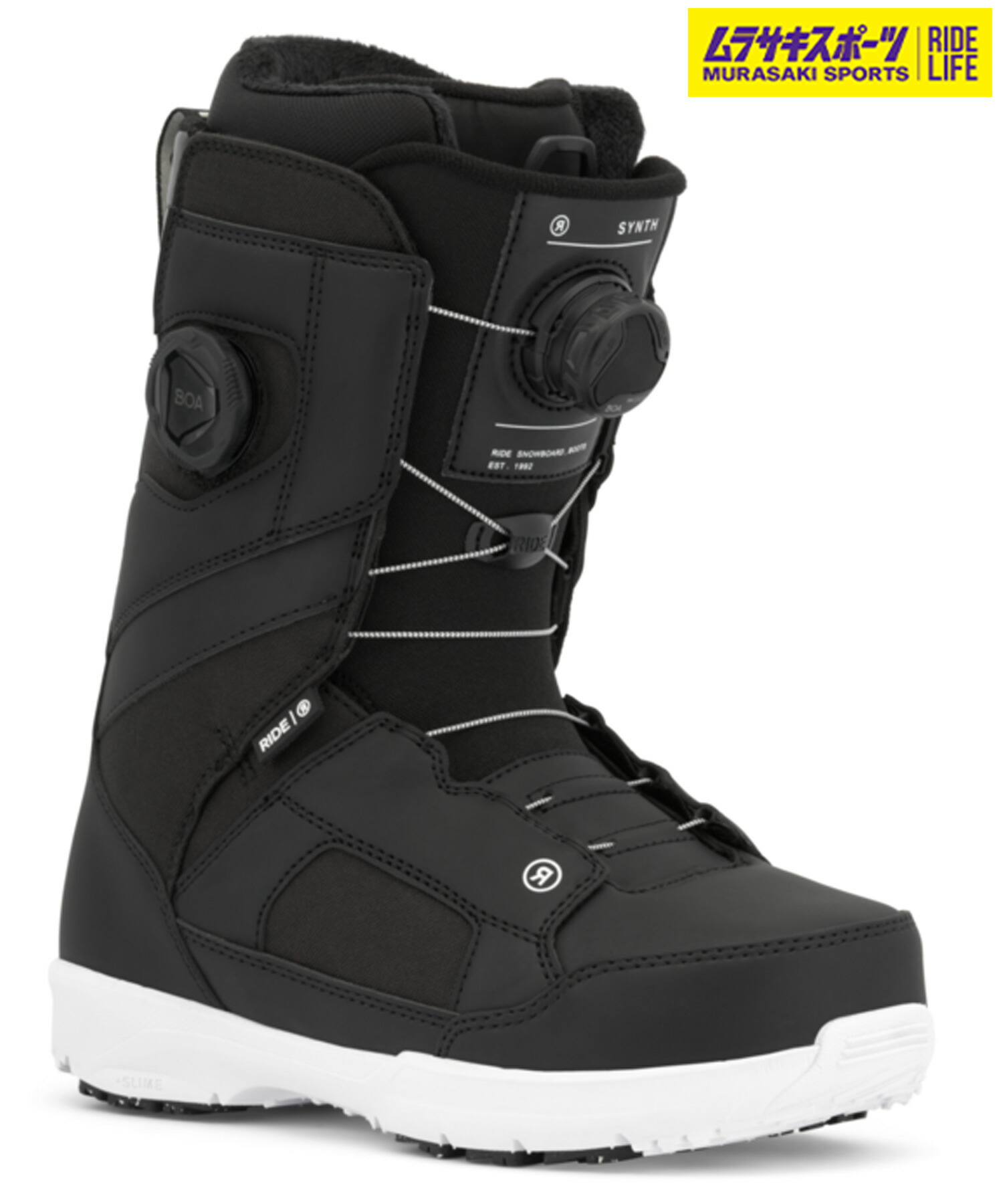 楽天市場】RIDE ライド スノーボード ブーツ レディース SYNTH GREY