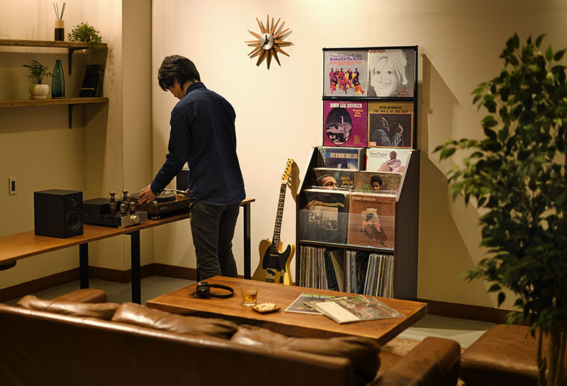 楽天市場】レコードラック 総収納量約280枚 RCS710 日本製 レコード