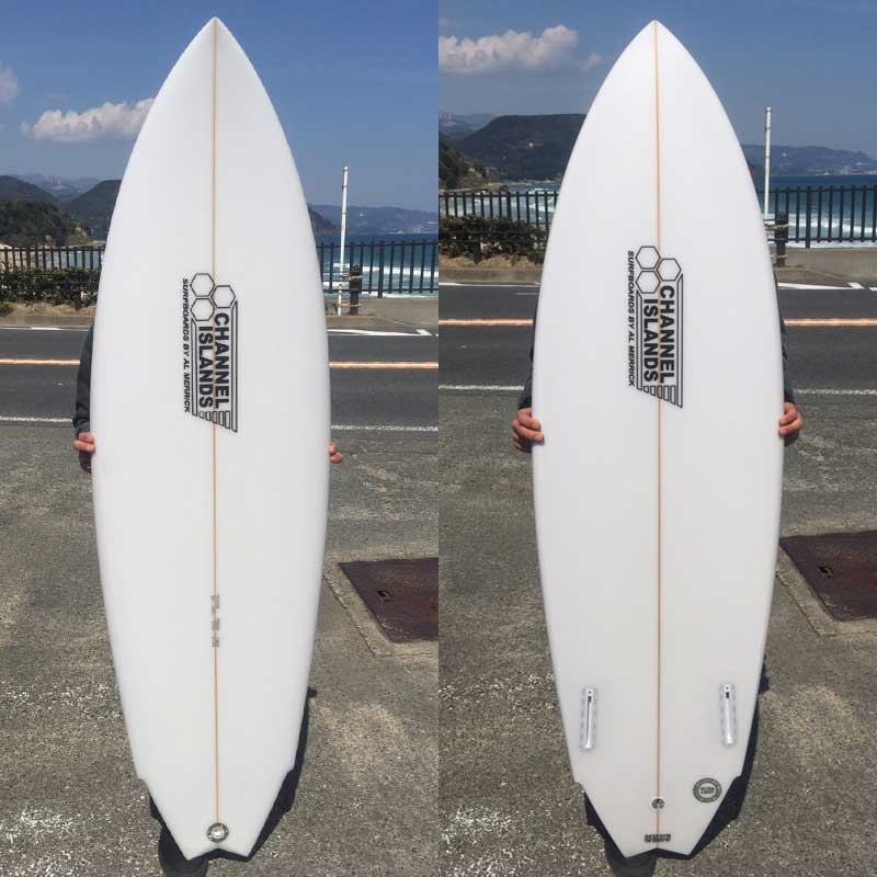 サーフボードCHANNEL ISLANDS チャンネルアイランド THE TWIN FIN 5'7