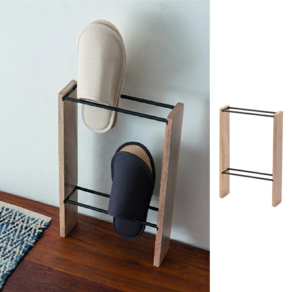 楽天市場】【特典付き】 スリッパラック アンティーク風 木製 ウッド