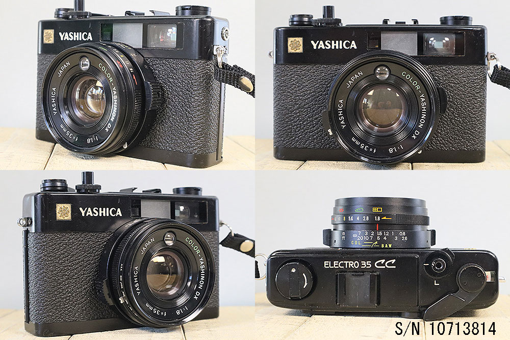 中古】【送料無料】【保証付 】YASHICA ELECTRO 35CC S/N 10713814