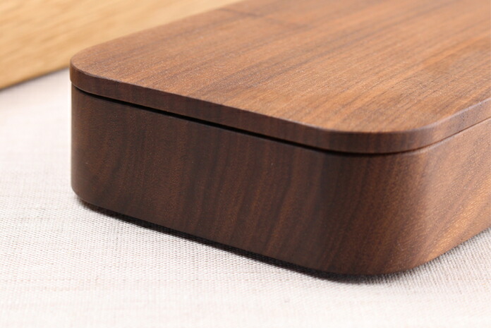 楽天市場】【木製カトラリー】木のカトラリーケース【ウォルナット天然