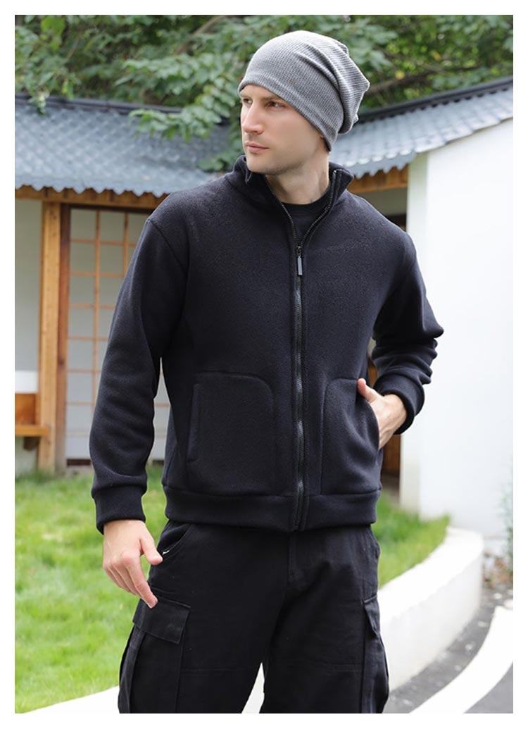 楽天市場】フリースジャケット メンズ レディース ジップアップ 長袖