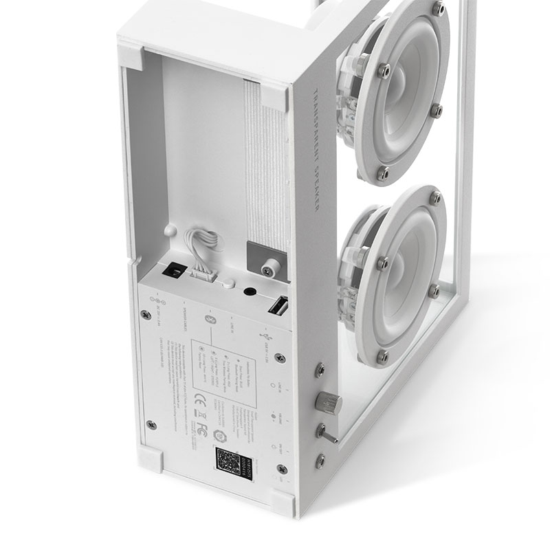 楽天市場】トランスペアレント スモール スピーカー ブラック ホワイト