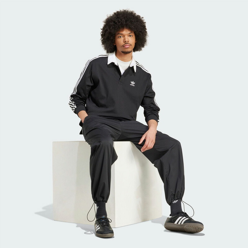 アディダス ラガーシャツ BLACKTHORN 90s 4XO ビッグサイズ アディダス