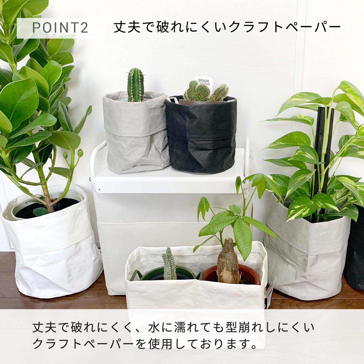 楽天市場】【50%OFF】Plant Plan プラントプラン プランターカバー S