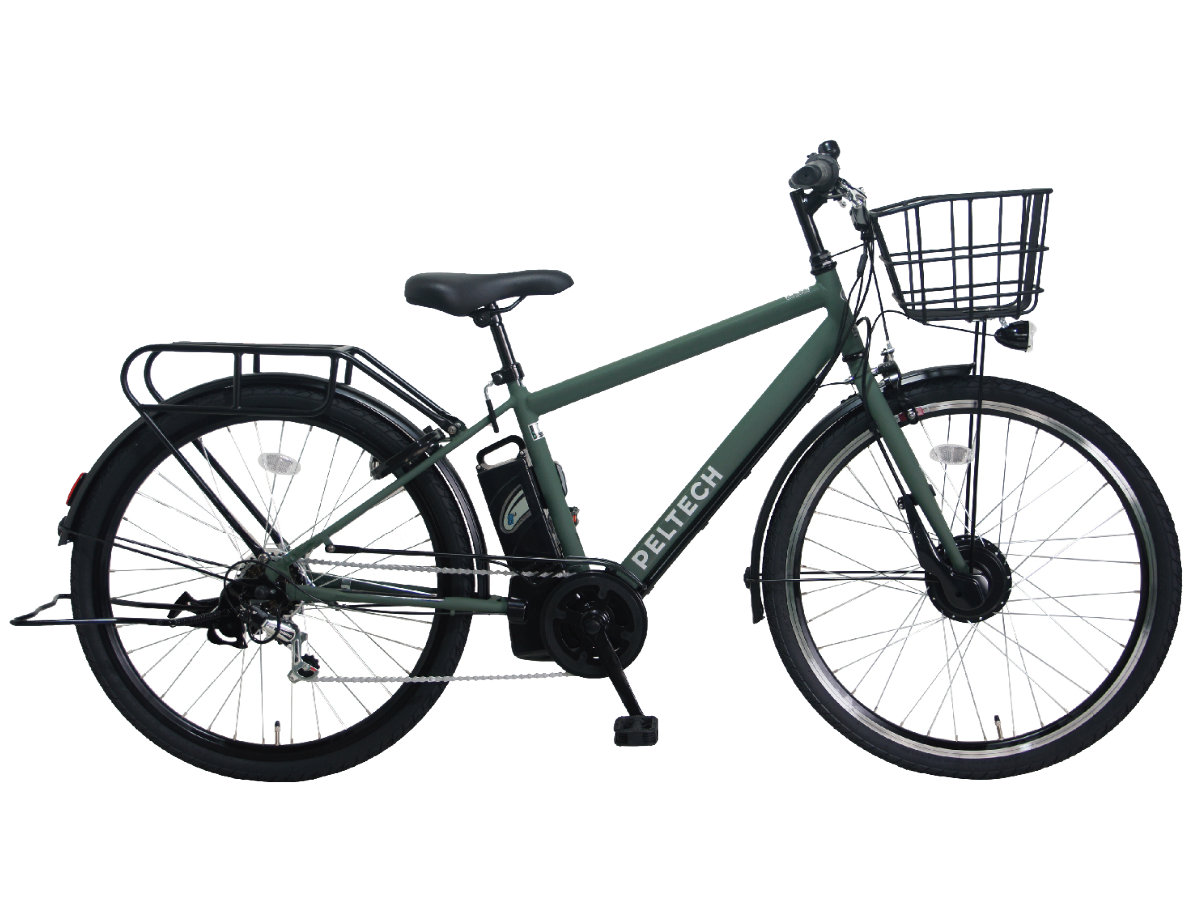 メーカー直送※送料無料】電動アシスト自転車 クロスバイク TDA-207ZP