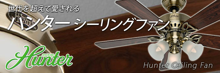 HUNTER シーリングファン