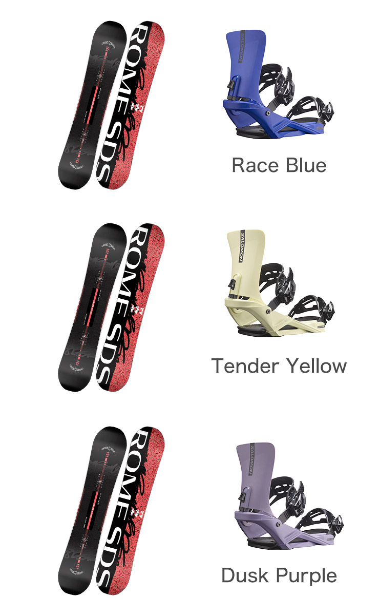 取付無料 ROME ローム HEIST ヘイスト スノーボード ＆ RHYTHM