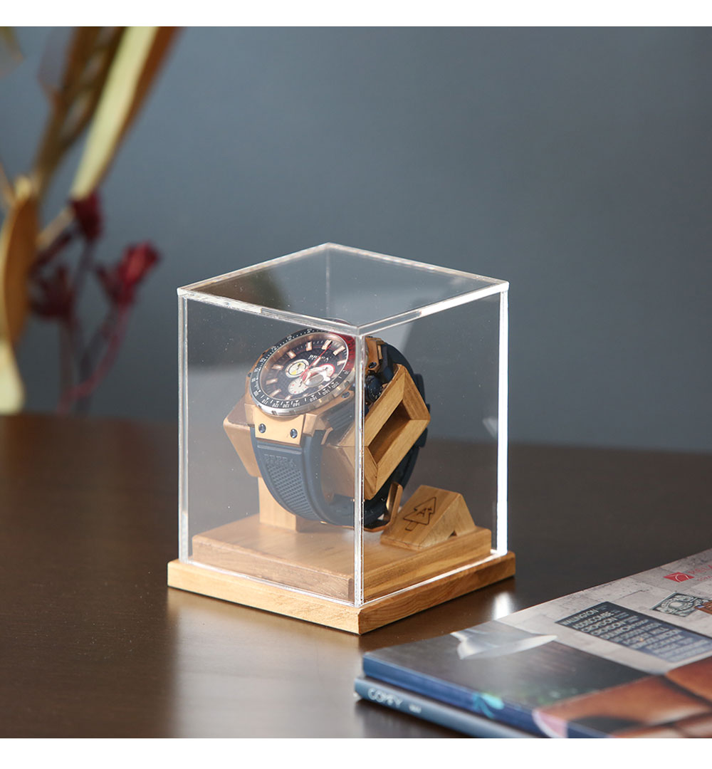 楽天市場】A+ (アクセントプラス) 腕時計ショーケース 1本用 (ダーク