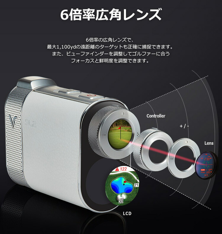 楽天市場】voice caddie ボイスキャディ 正規品 SL2 「 ゴルフ用