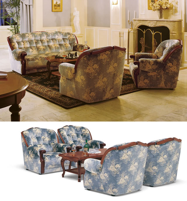 楽天市場】カリモク 応接セット ソファセット UP79モデル 金華山張椅子