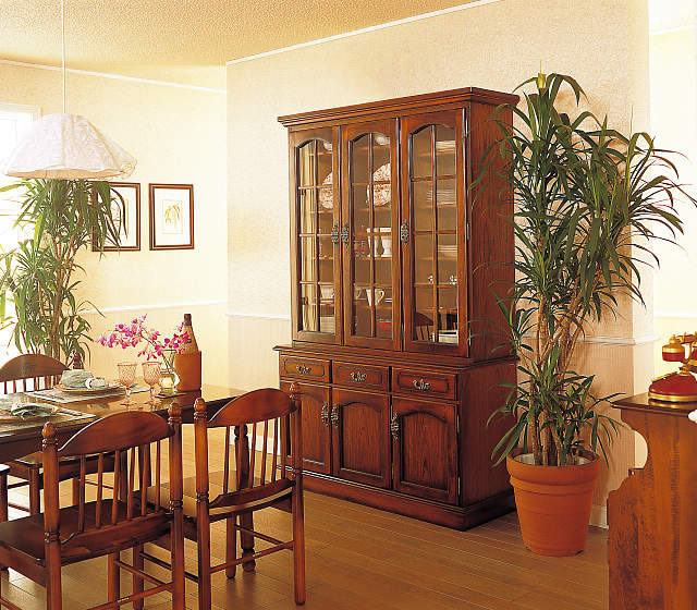 楽天市場】カリモク 食器棚 ダイニングボード コロニアル 幅1244mm