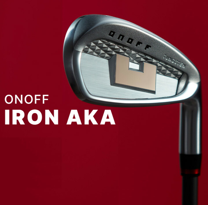 楽天市場】【2024モデル】オノフ 赤 アイアン 単品 (#5,AW,SW