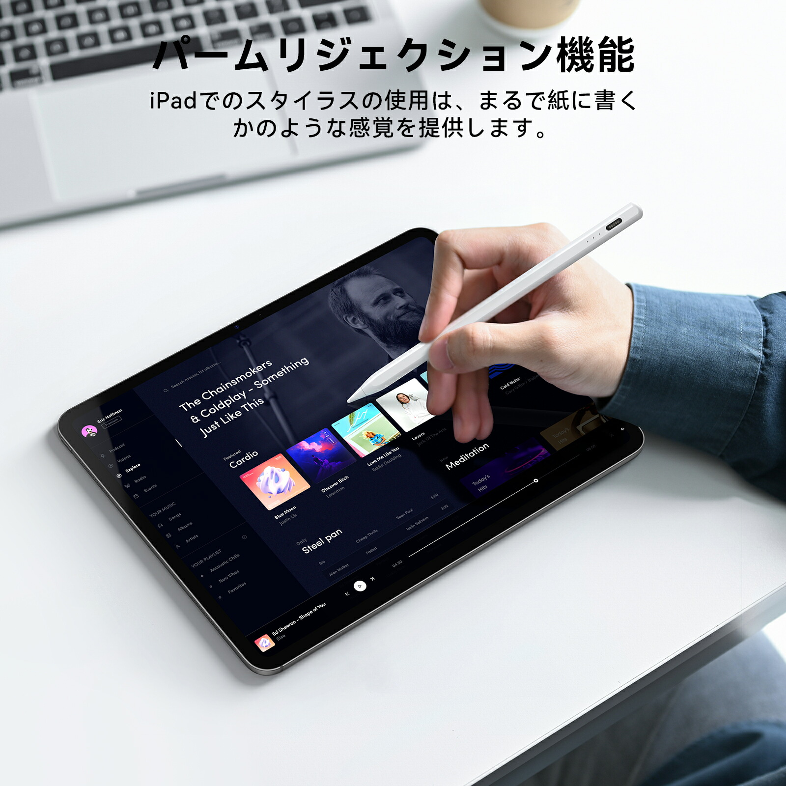 楽天市場】【即納】タッチペン iPad ペンシル スタイラスペン