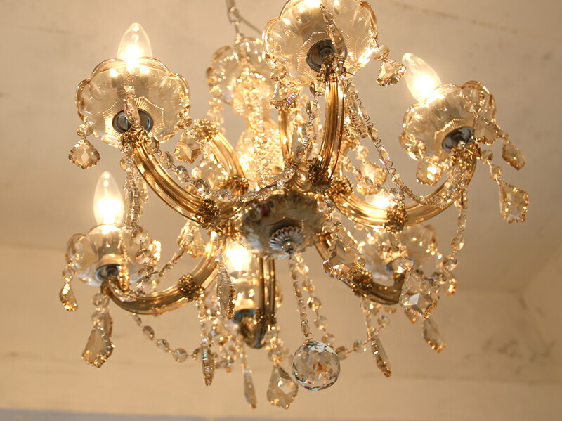 楽天市場】シャンデリア 6灯「サンクチュアリ」( Sanctuary)クリスタル