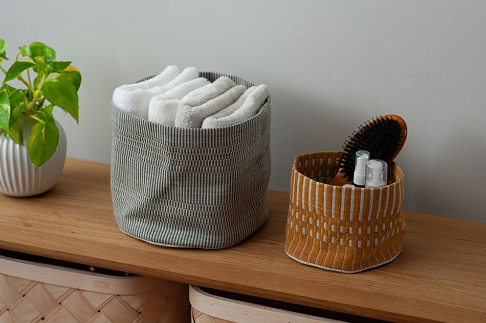 ファブリックバスケット（ヨハンナ・グリクセン／Johanna Gullichsen