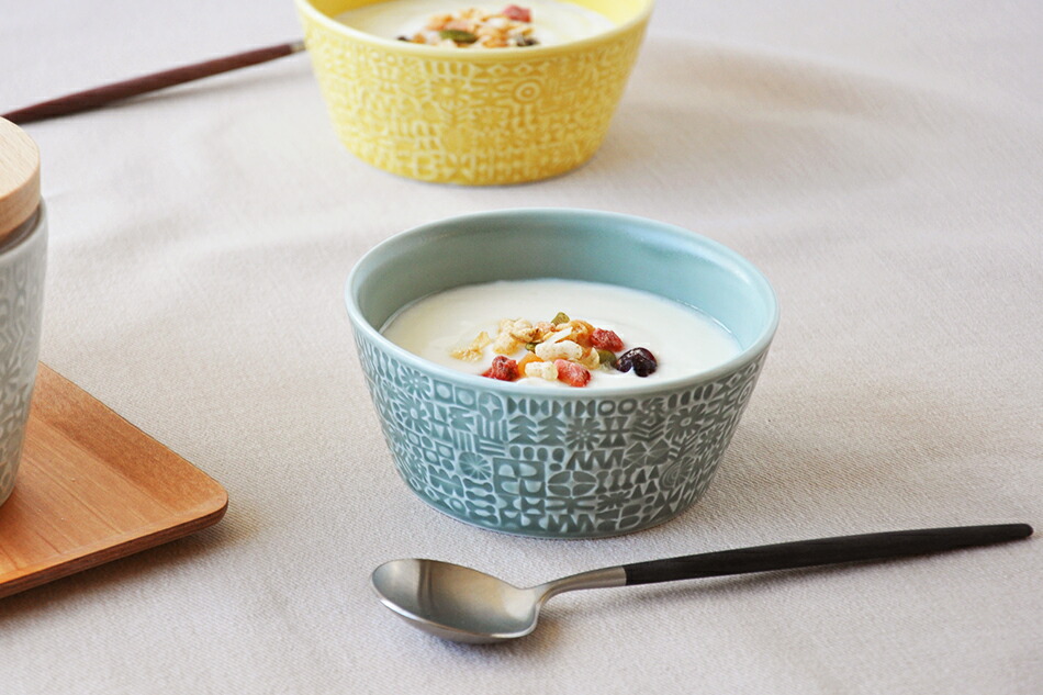 パターンド ボウル（バーズワーズ／BIRDS' WORDS） フリーデザイン