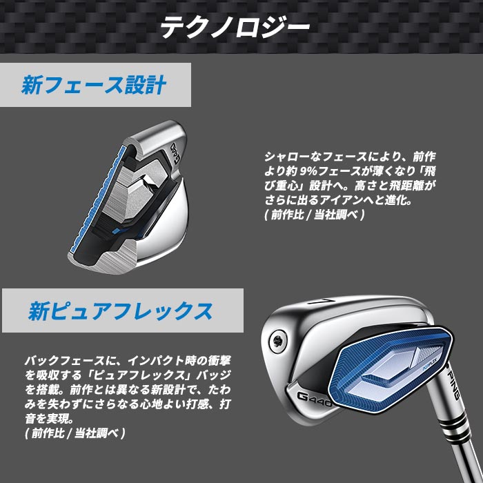 楽天市場】ピン ゴルフ PING G440 アイアン PING TOUR 2.0 CHROME I 6I