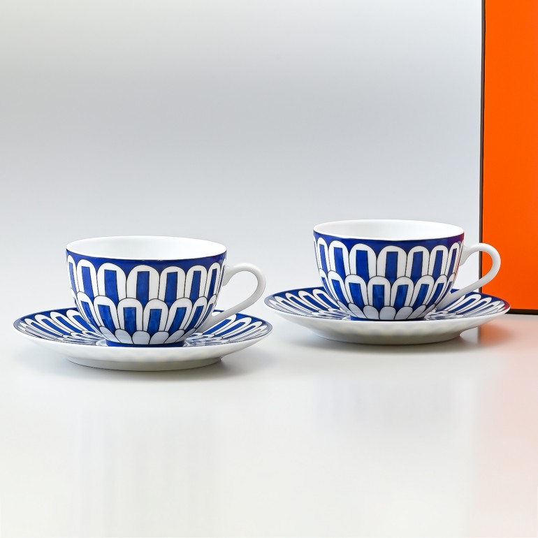 楽天市場】エルメス HERMES ブルーダイユール 030083p ラージボウル