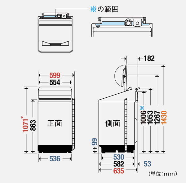 パナソニック 全自動洗濯機 NA-FA10K5-N [シャンパン] | 生活家電,洗濯