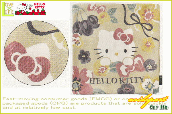 ヤマダモール | 【ハローキティ】クッションカバー【レ・フルール