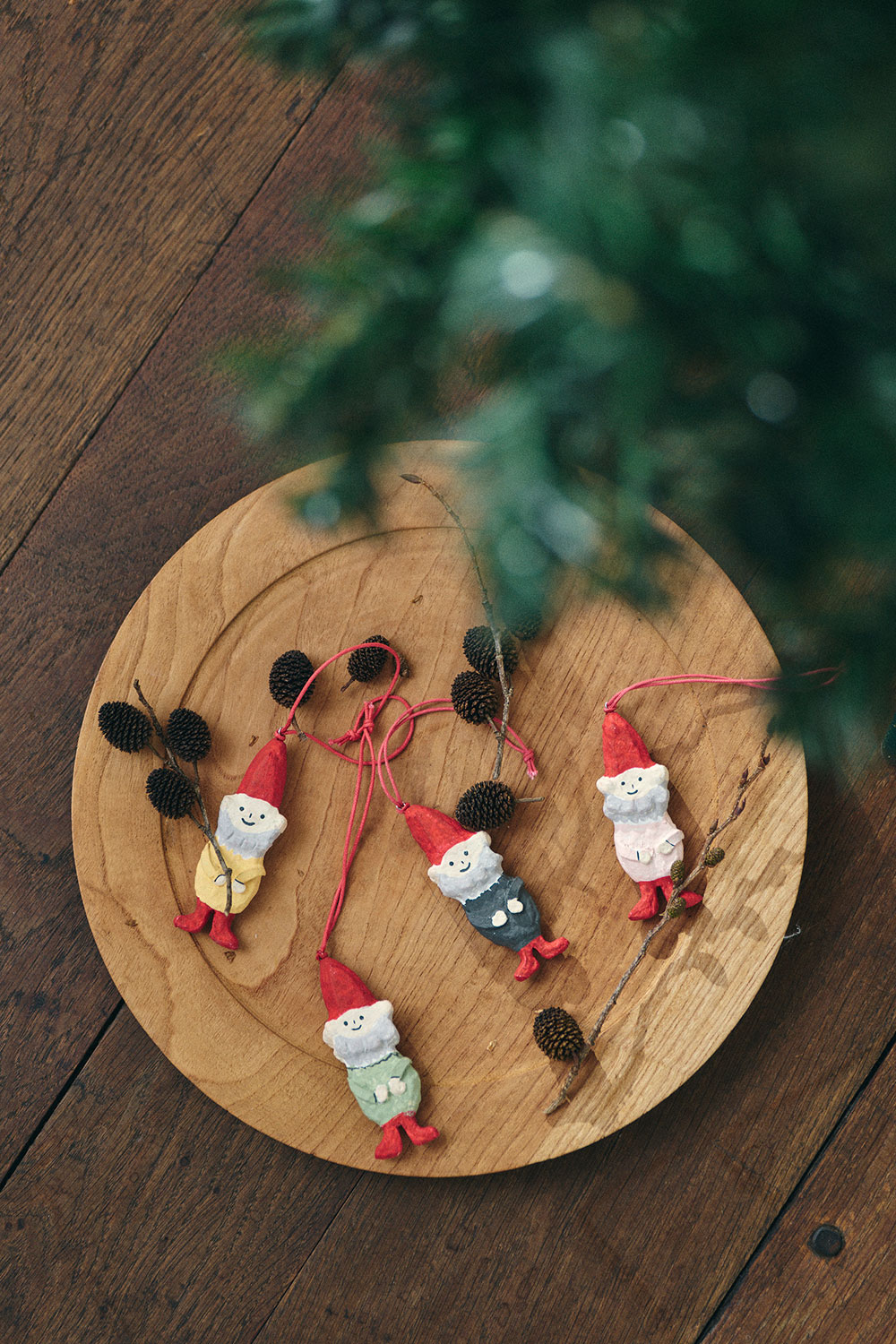 楽天市場】3営業日内出荷 オーナメント 小人 サンタクロース 玄関 fog