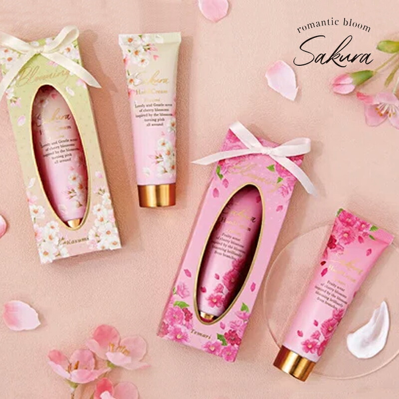 楽天市場】【P10倍】1~7営業日出荷 ハンドクリーム 桜 30mL romantic