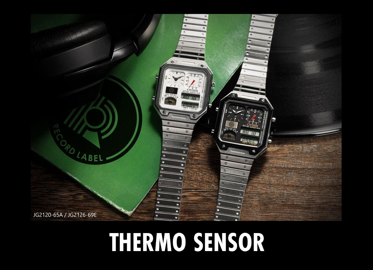 シチズン レコードレーベル RECORD LABEL JG2126-69E サーモセンサー