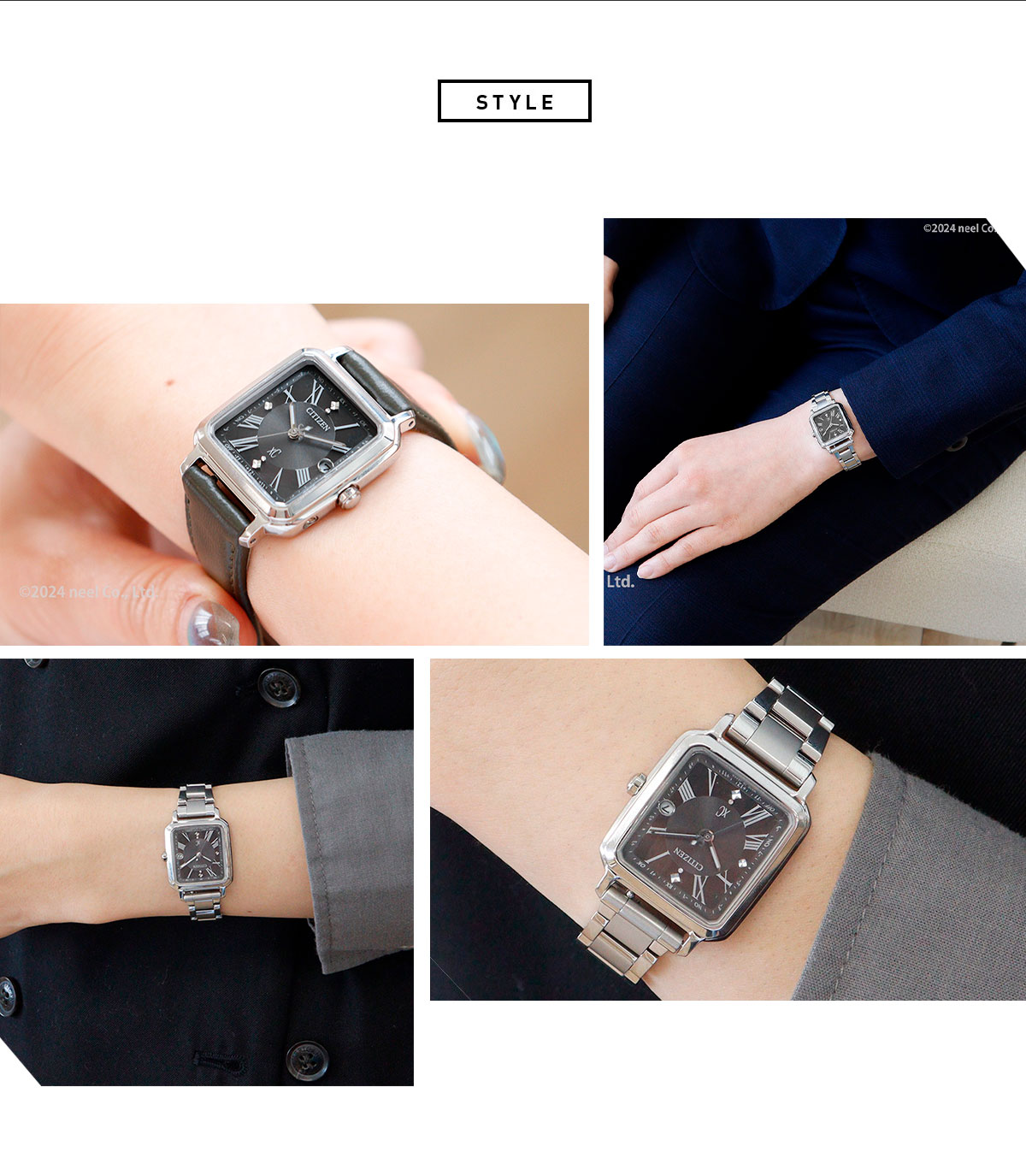 シチズン クロスシー エコドライブ 電波時計 xC ES9500-69E ティタニア