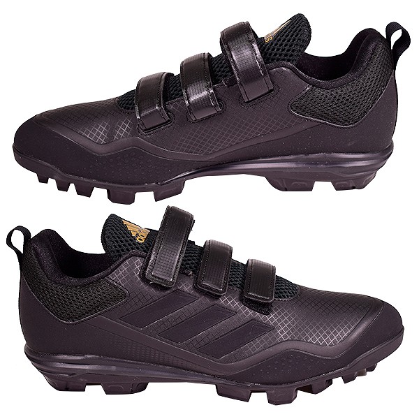 楽天市場】野球 スパイク ポイント 大人 黒 アディダス adidas