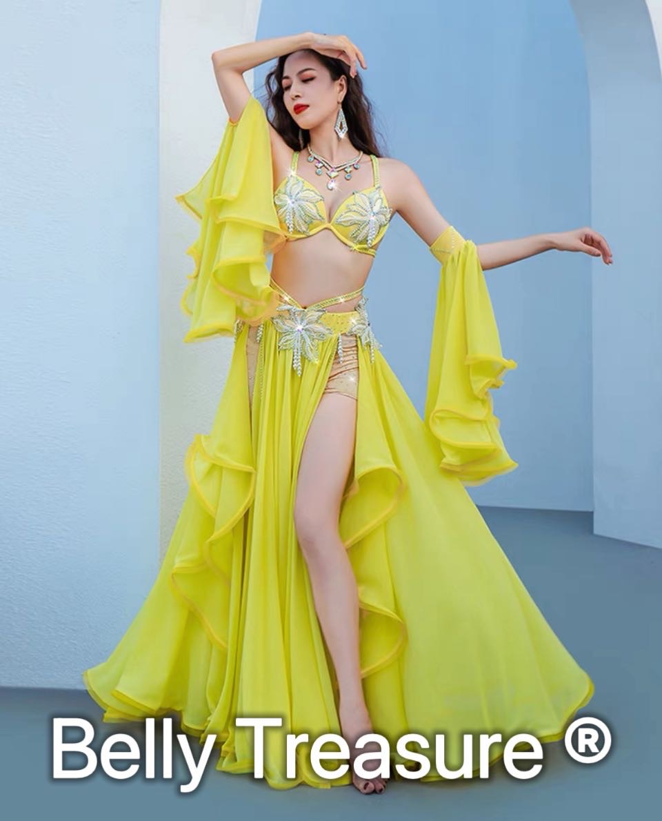 楽天市場】ベリーダンス衣装 3カラー QCZW YC099 202405ベリーダンス