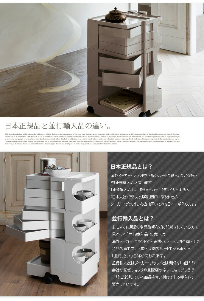 楽天市場】B-LINE ボビーワゴン 3段5トレイ Boby Wagon 収納ラック