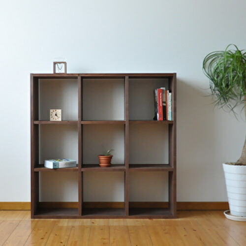 楽天市場】＼クーポン対象!／ シェルフ 1070 木と風 ウォールナット材