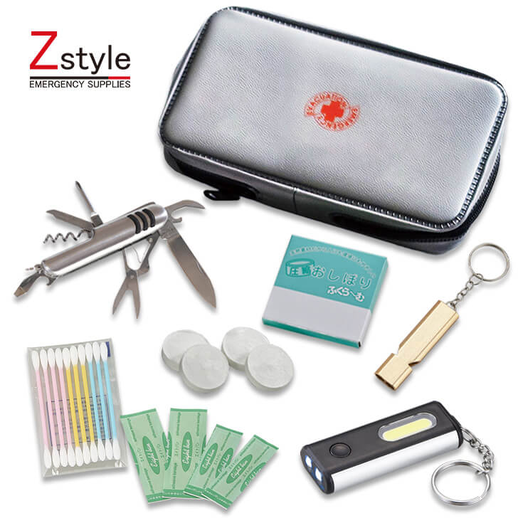 楽天市場】防災ポーチ (携帯用防災セット） 【防災用品 防災グッズ