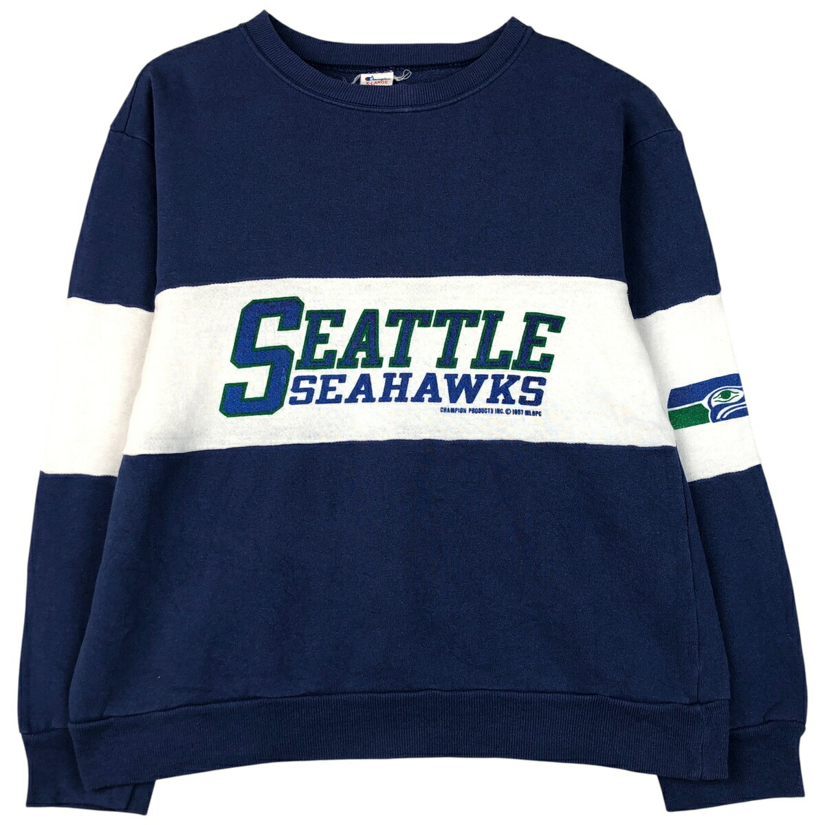 古着 80年代 チャンピオン Champion トリコタグ NFL SEATTLE SEAHAWKS