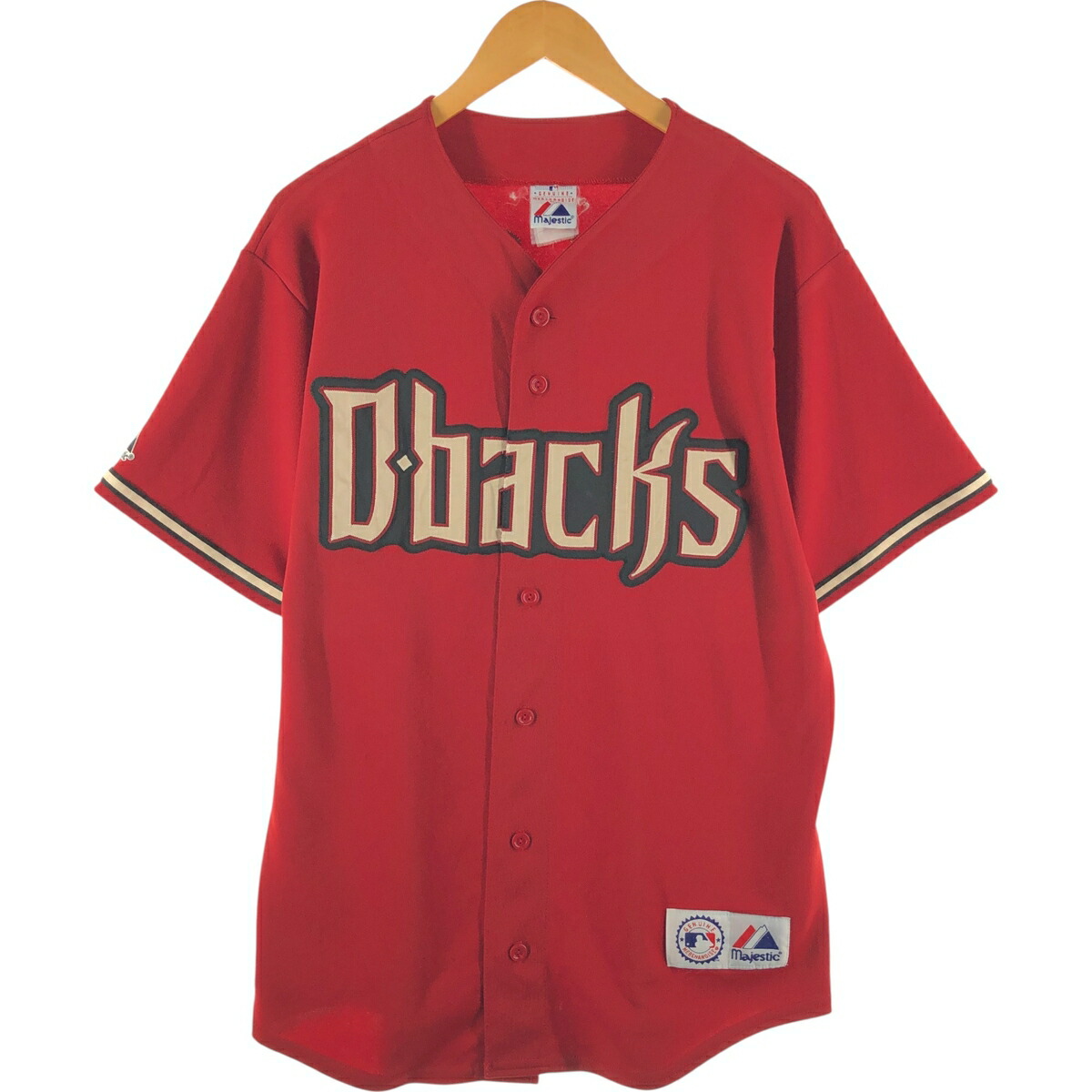 古着 90～00年代 マジェスティック majestic MLB ARIZONA DIAMONDBACKS