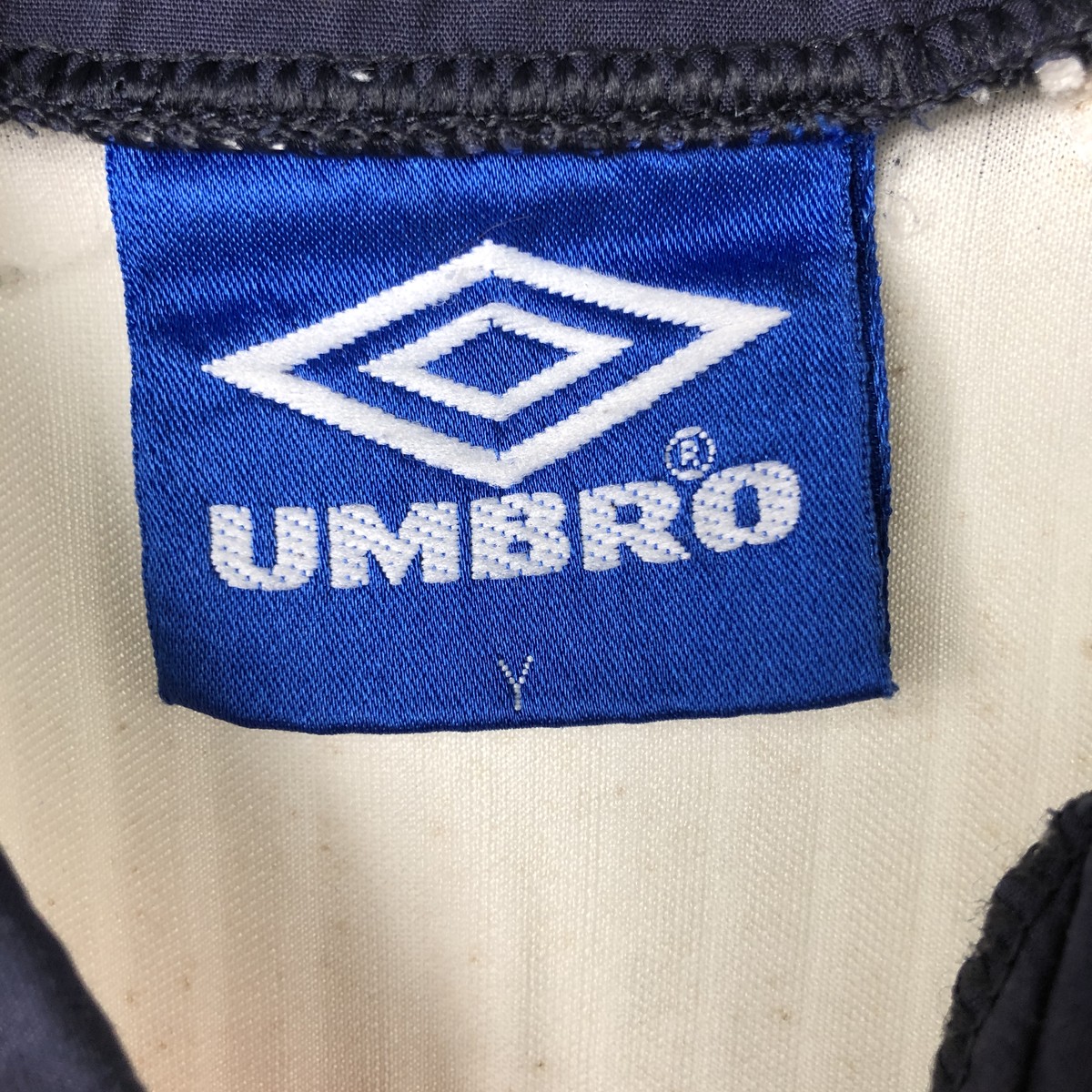 古着 90年代 アンブロ UMBRO イングランド代表 オープンカラー