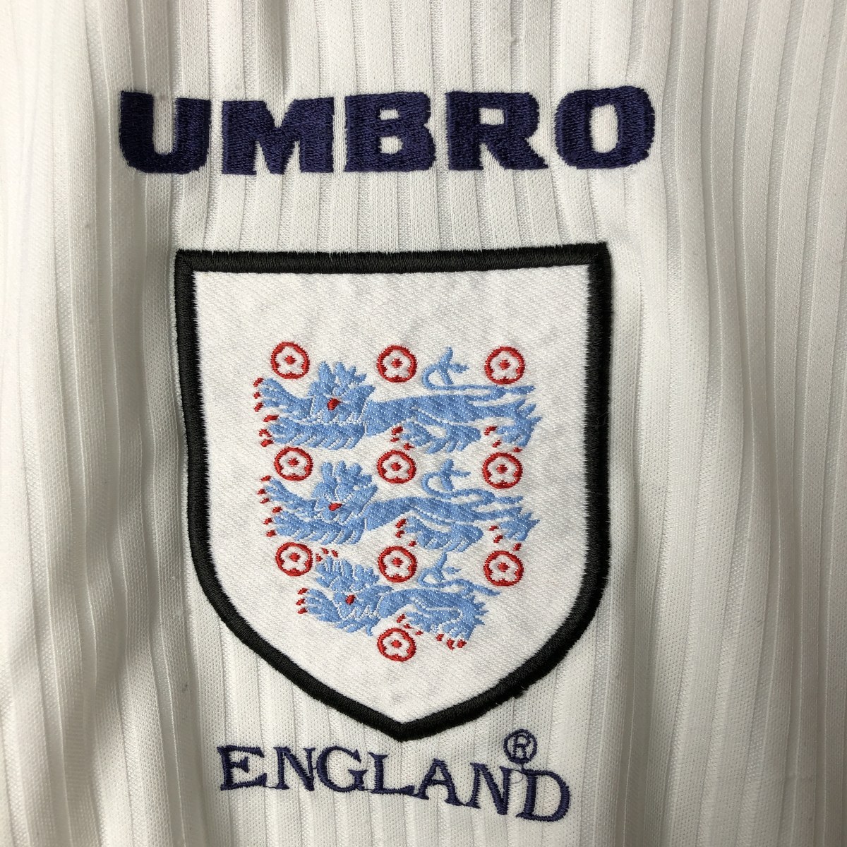 古着 90年代 アンブロ UMBRO イングランド代表 オープンカラー