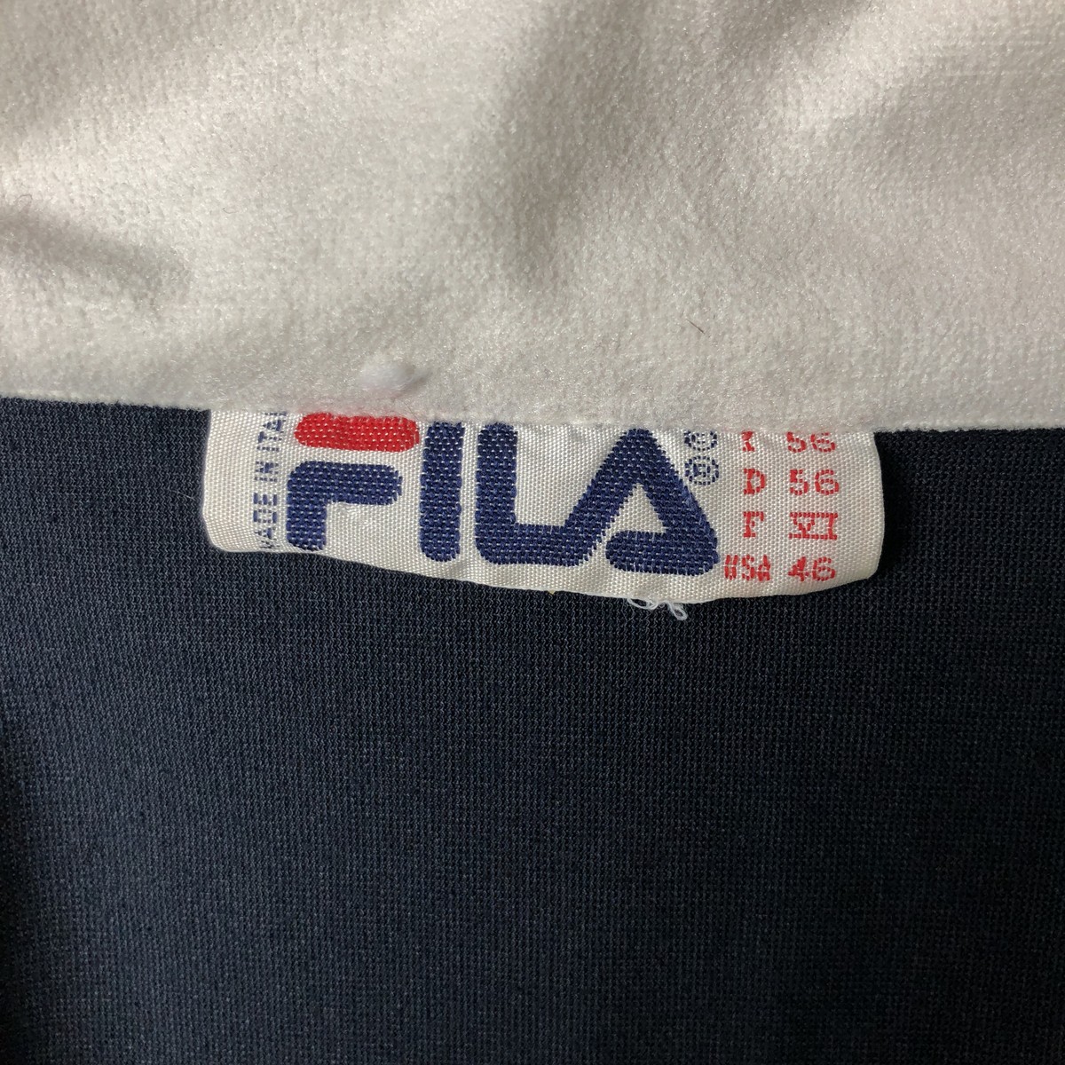 古着 70～80年代 フィラ FILA ベロアジャージ トラックジャケット